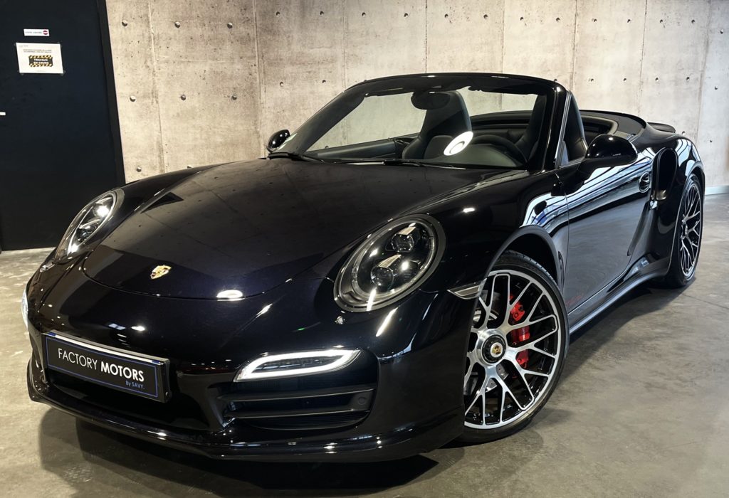 Porsche 991 Turbo Cabriolet 520 Noire